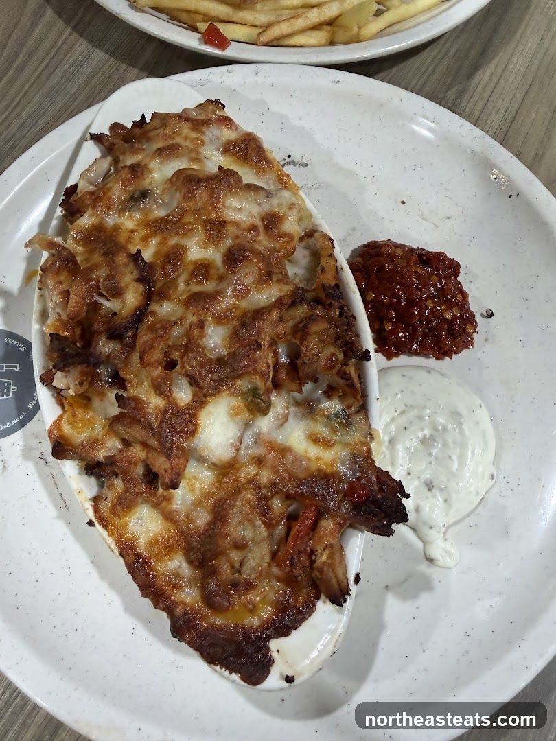 Cheesy Baked Dish with Fries