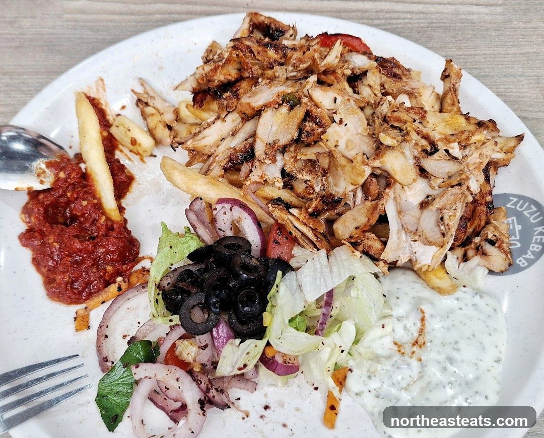 Chicken Doner Plate