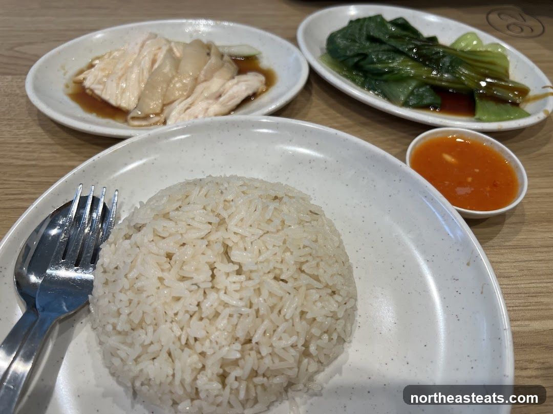 Hainanese Chicken Rice