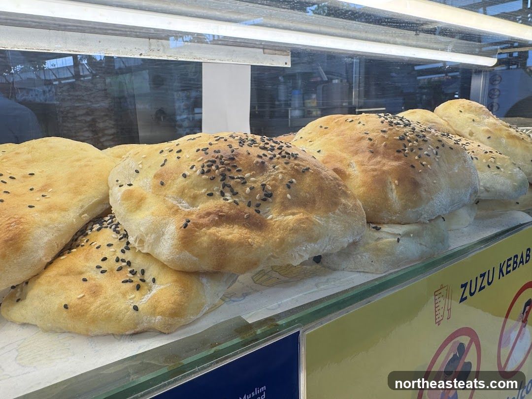 Flatbreads with Sesame Seeds