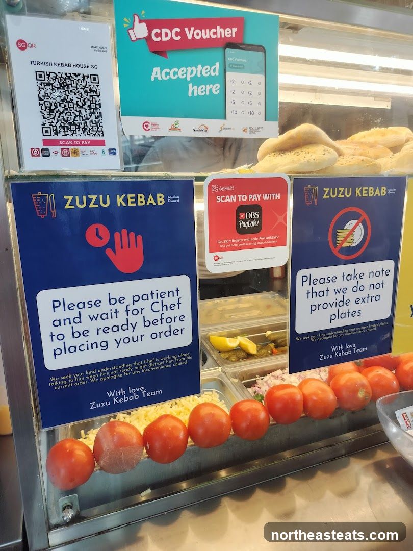Zuzu Kebab Signage