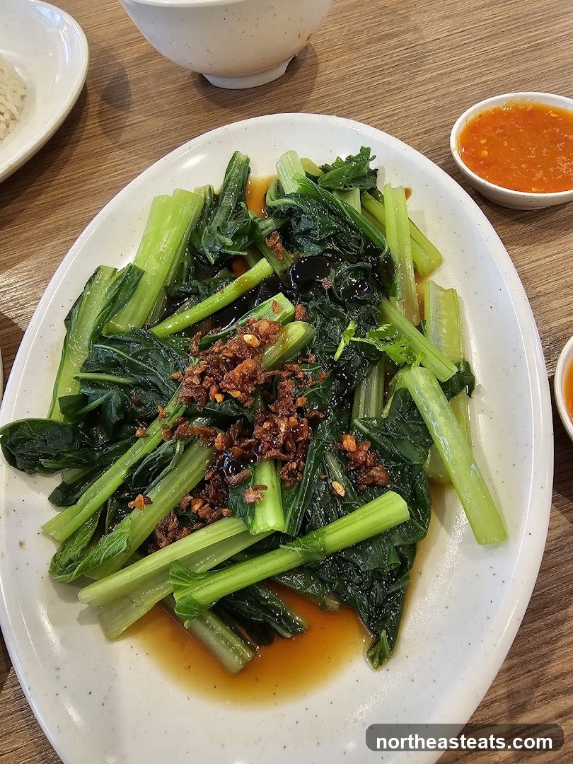 Stir-fried Greens with Garlic