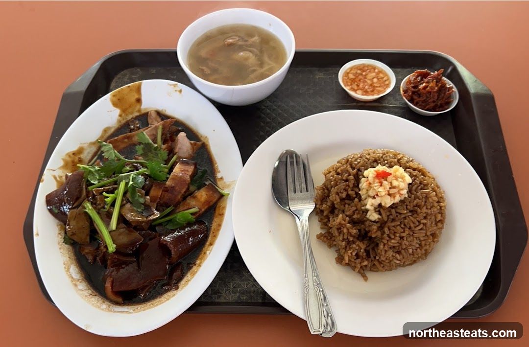 Braised Pork Rice Set
