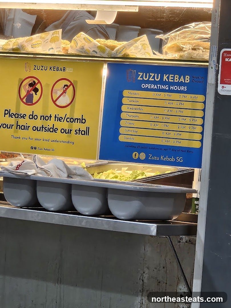 Zuzu Kebab Stall Information