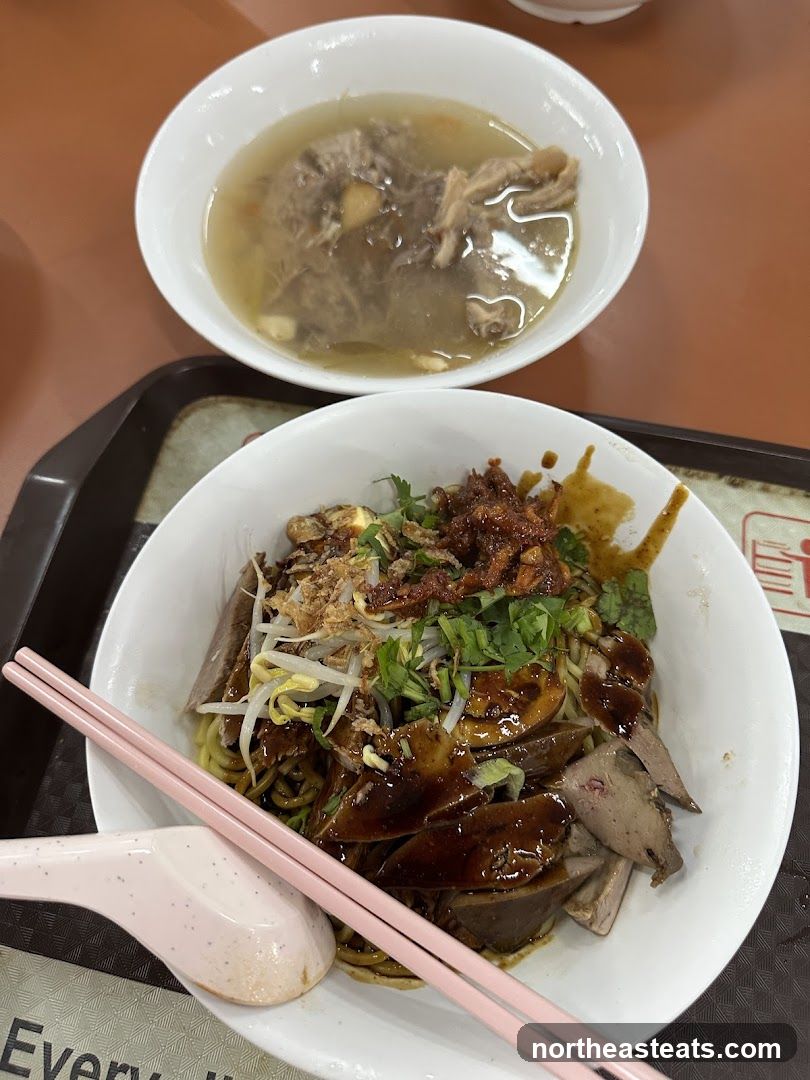 Duck Noodles with Soup