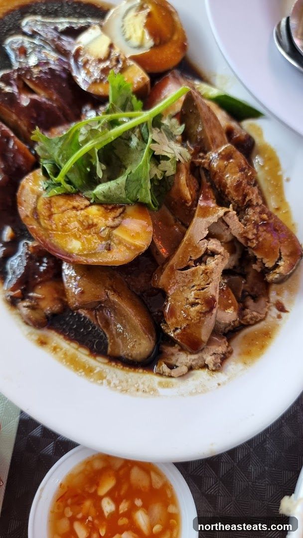 Braised Pork Belly with Eggs