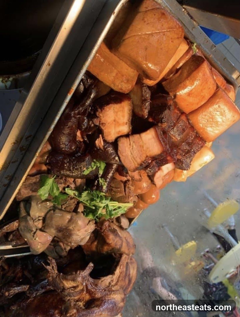 Assortment of Braised Meats and Tofu