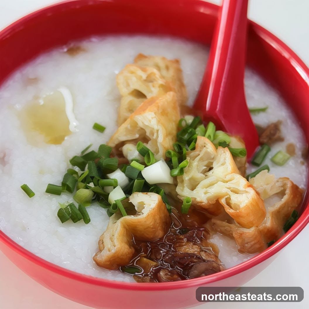 Congee with Fried Dough Sticks