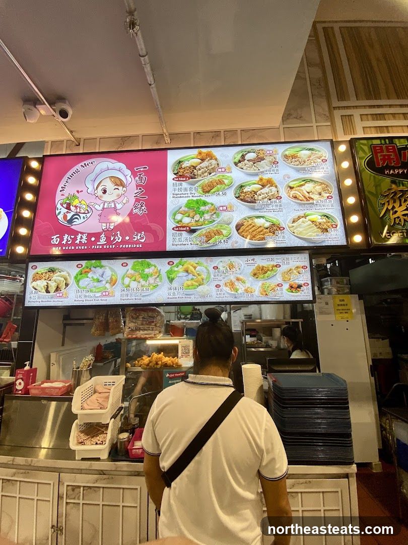 Food Stall Menu