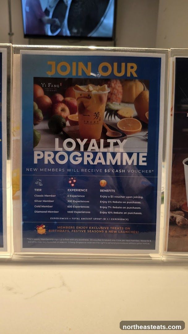 Yi Fang Loyalty Programme