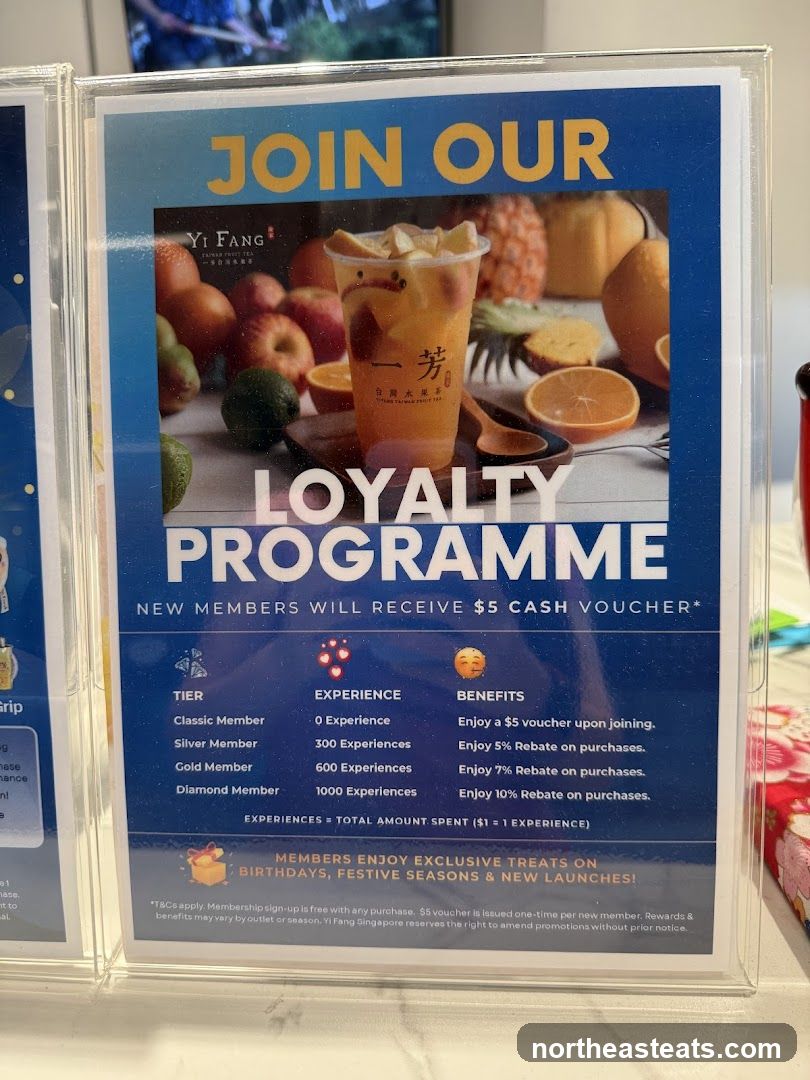 Yi Fang Loyalty Programme
