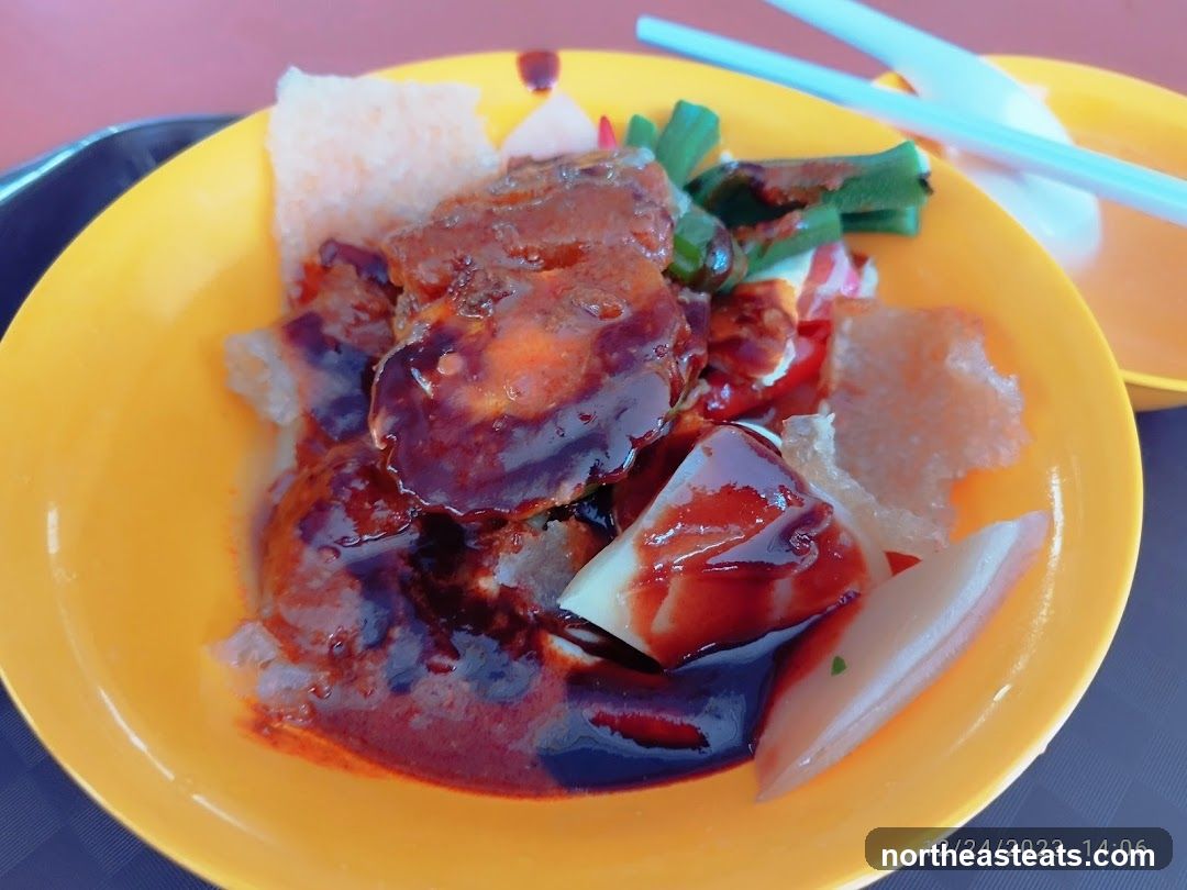 Rojak dish