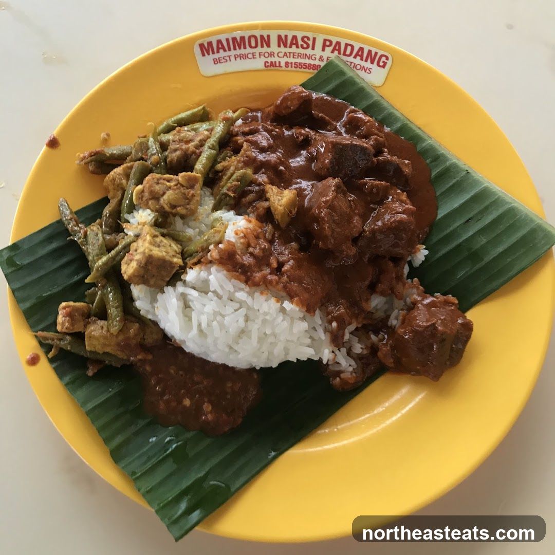 Maimon Nasi Padang Meal