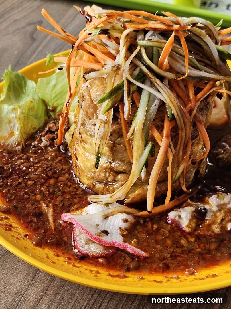 Fried Dish with Vegetables and Sauce
