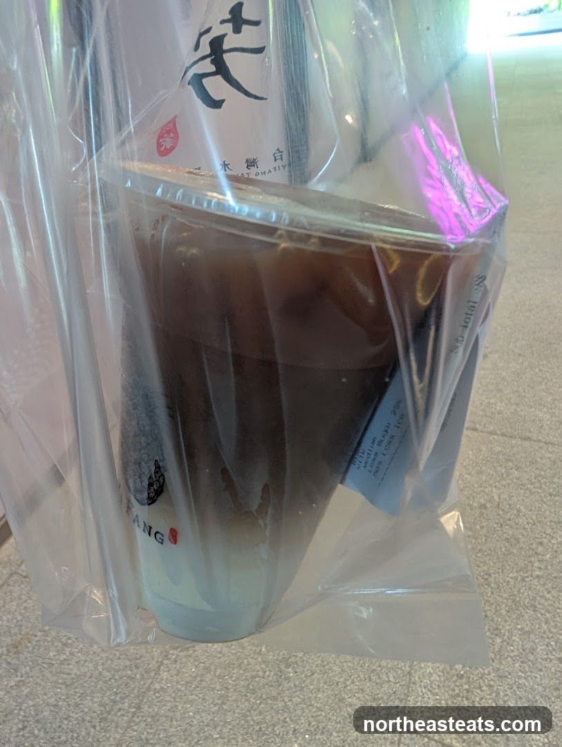 Beverage in Plastic Bag