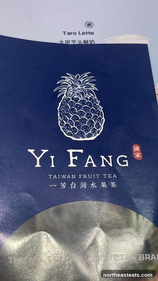 Yi Fang Taiwan Fruit Tea Menu