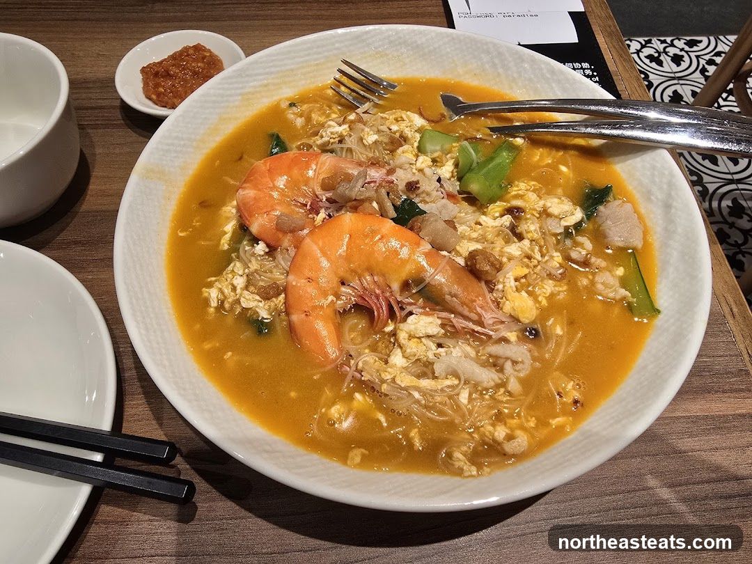Noodle Soup with Shrimp