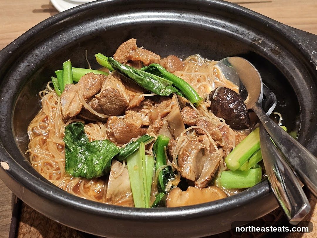 Braised Pork Belly with Vermicelli