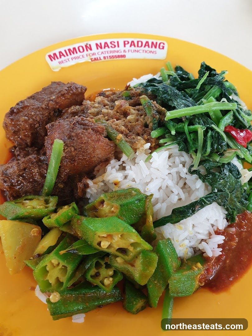Maimon Nasi Padang Meal