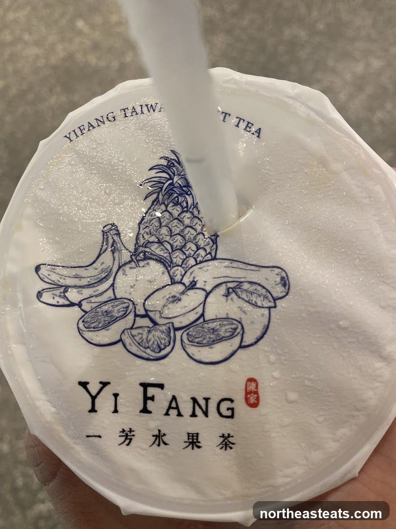 Yi Fang Taiwan Fruit Tea Lid