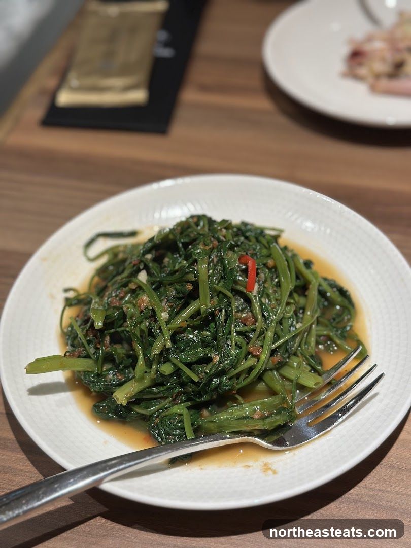 Stir-fried Water Spinach