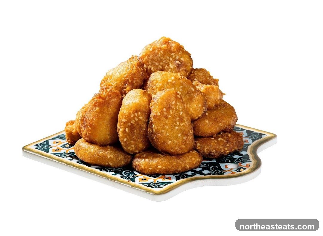 Fried Sesame Bites