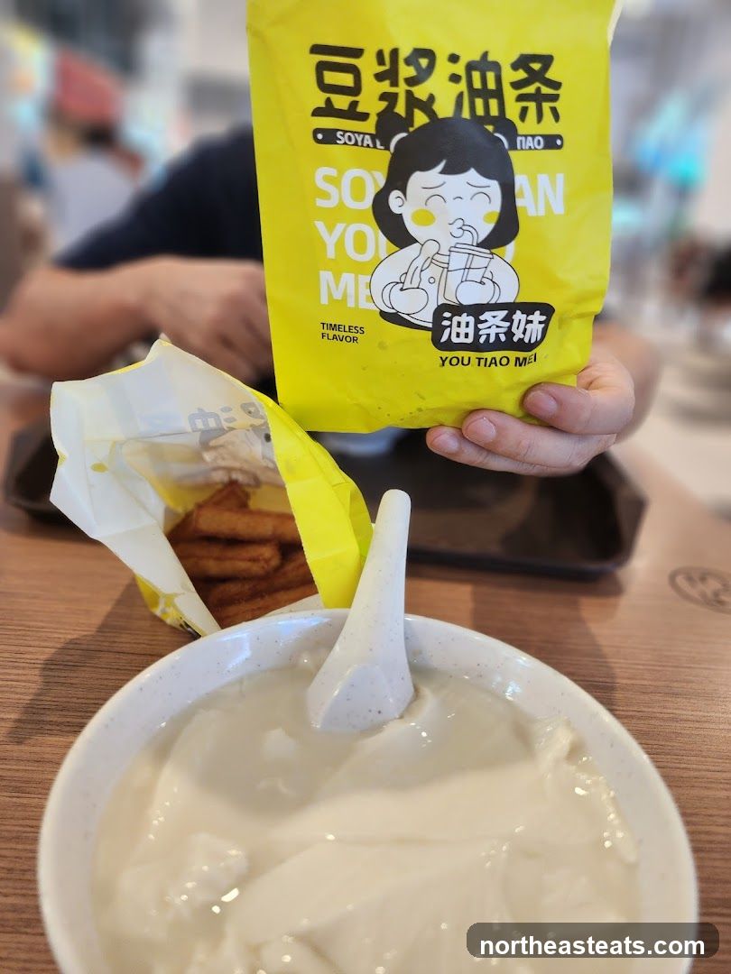 Soya Bean Curd and You Tiao