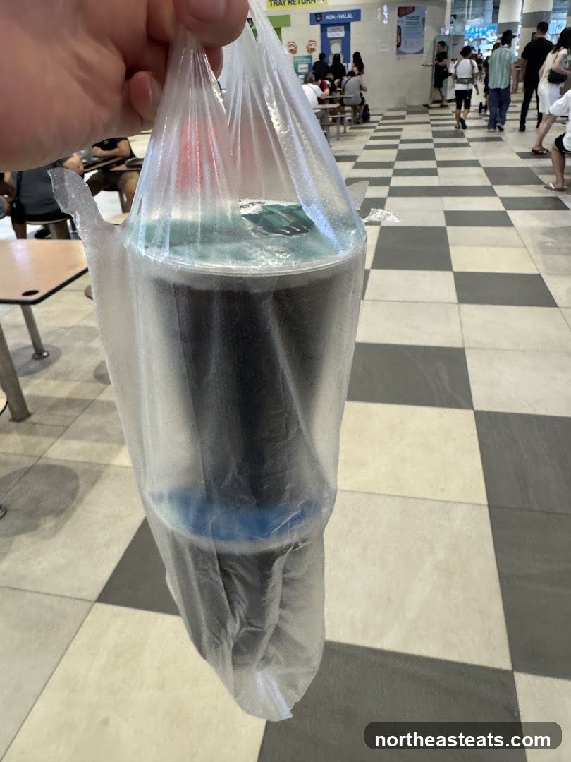 Drinks in a Plastic Bag