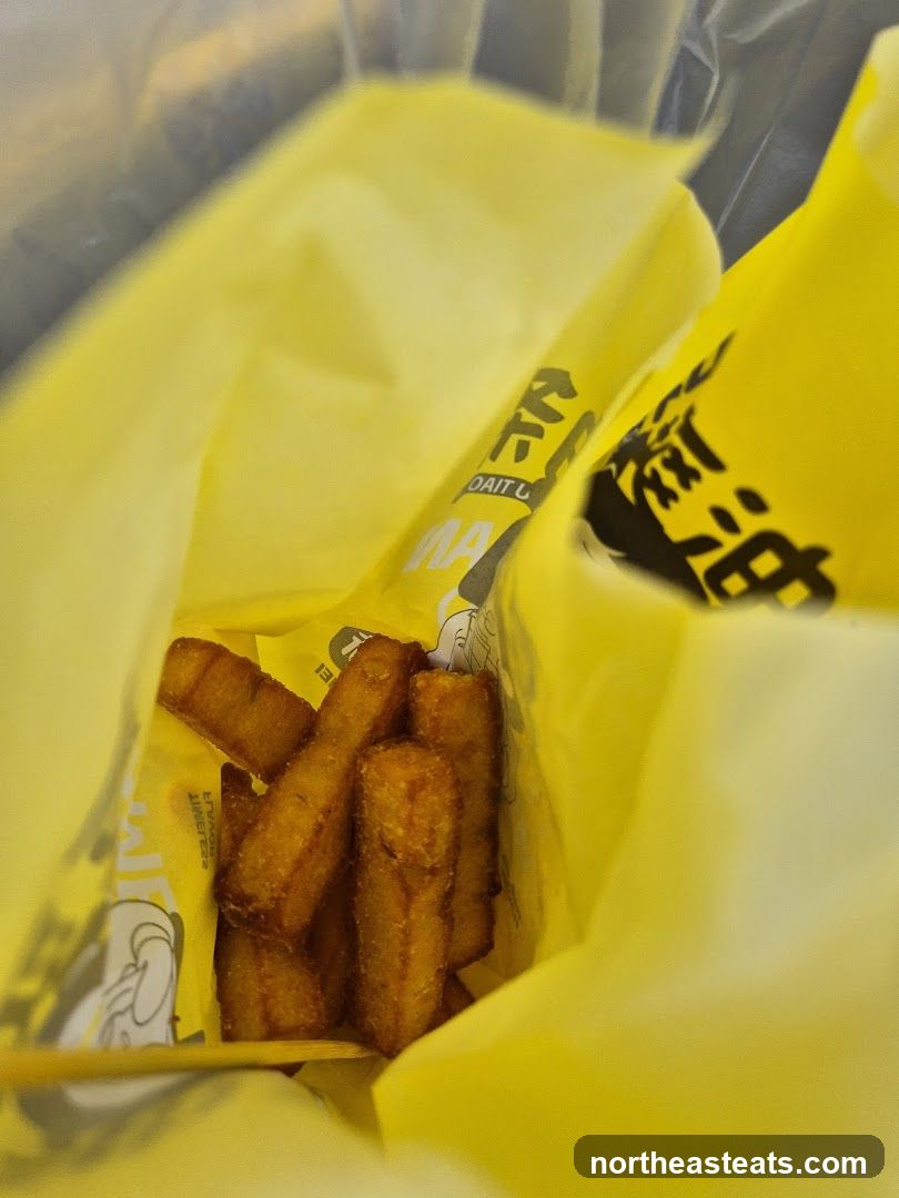 Fried Food in Yellow Bag