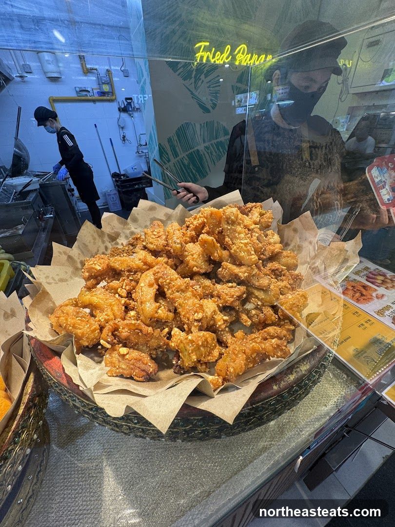 Fried Banana Display