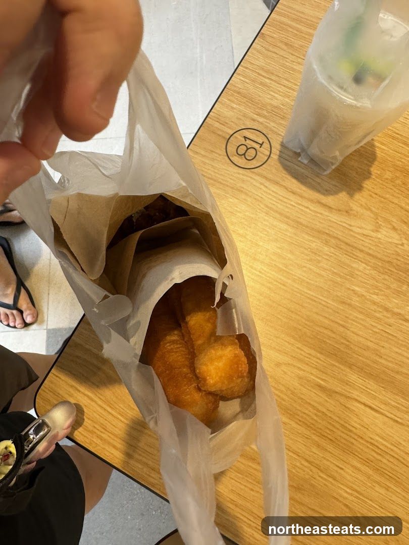 Fried Dough Sticks in a Bag