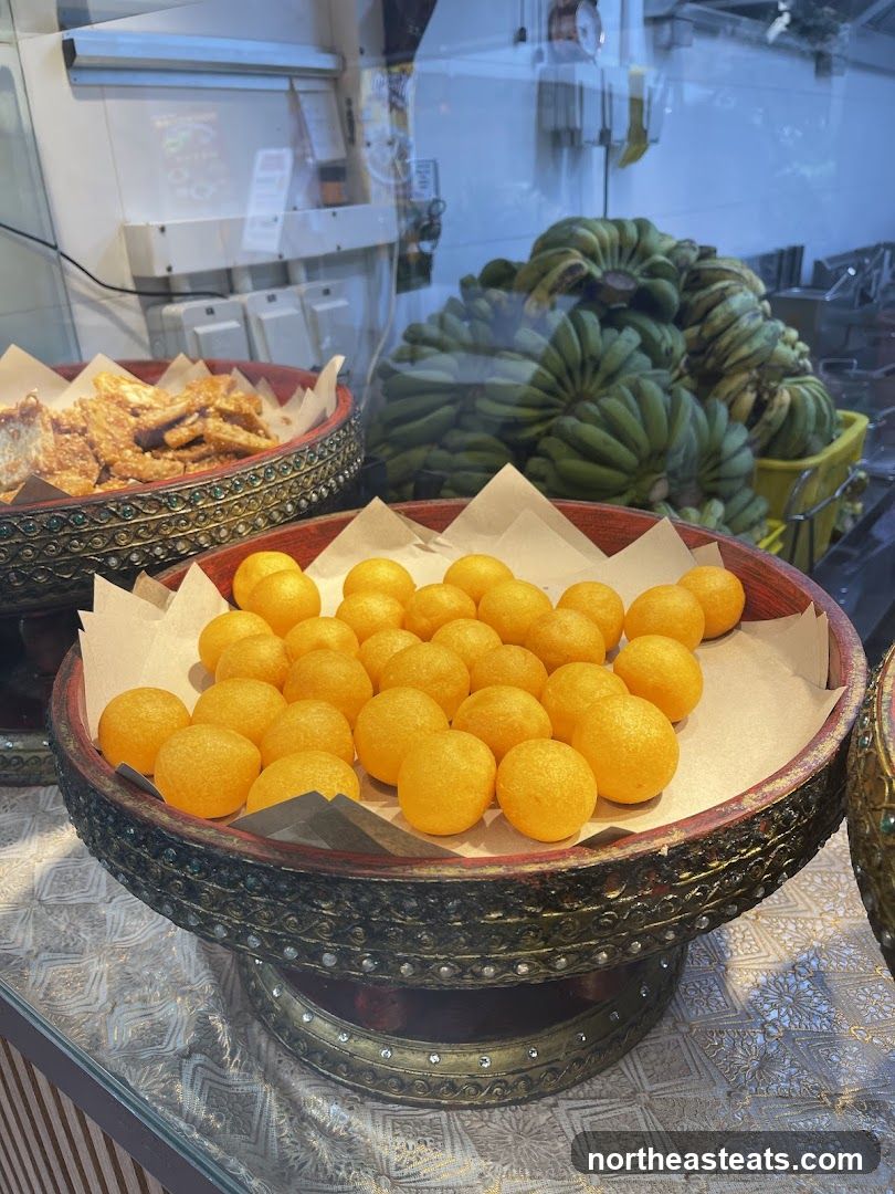 Fried Snacks and Bananas