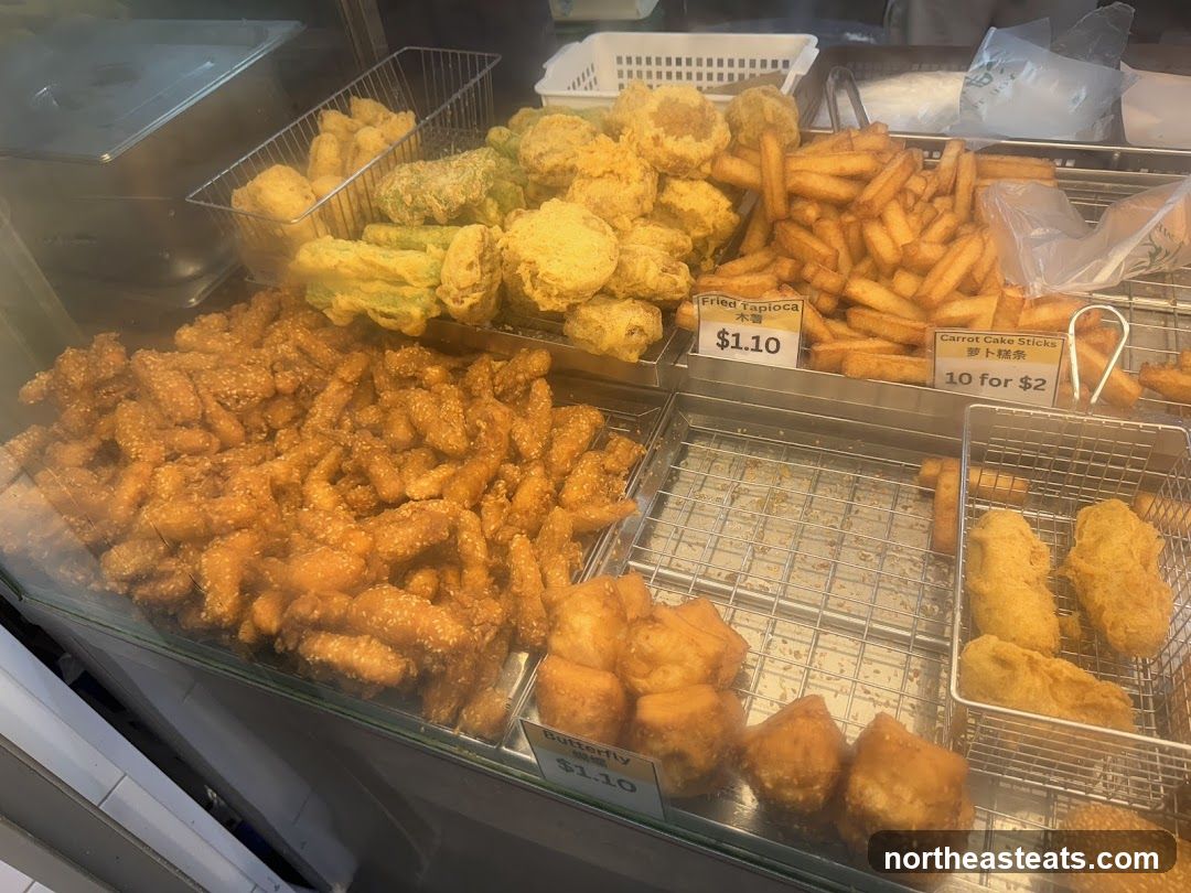 Fried Snacks Display