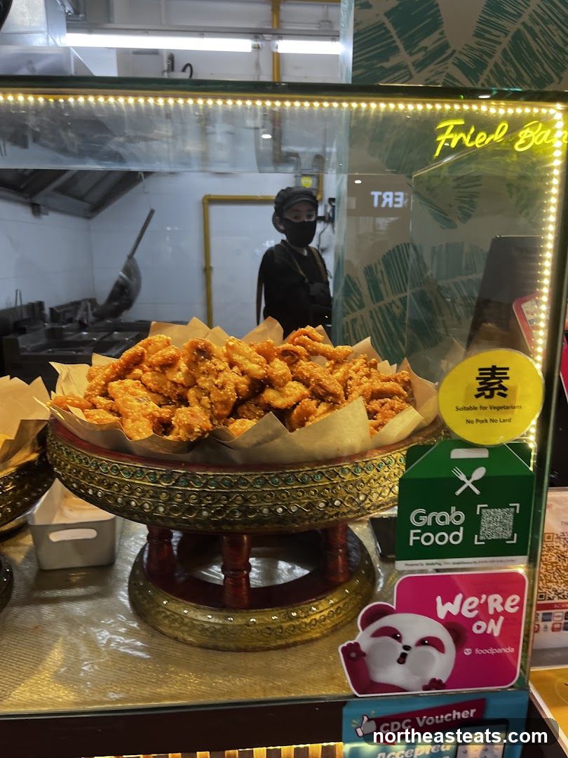 Fried Bananas Display