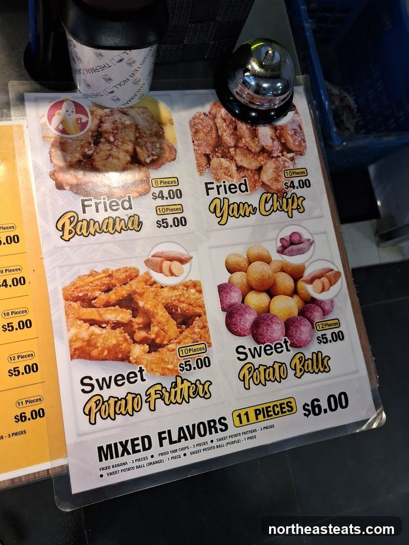 Fried Snacks Menu