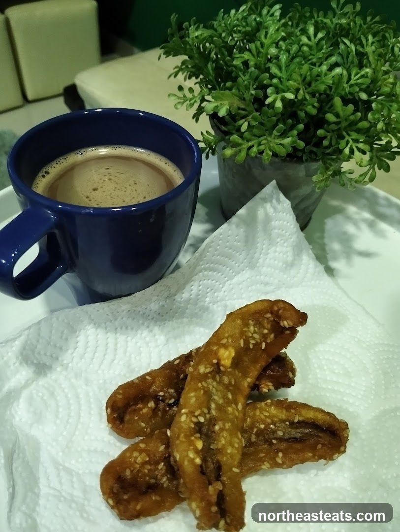 Coffee and Fried Bananas