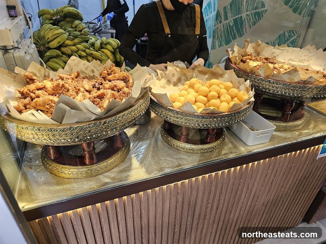 Fried Snacks Display