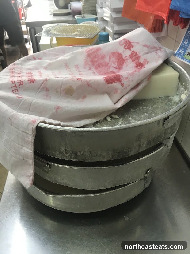 Steaming Food