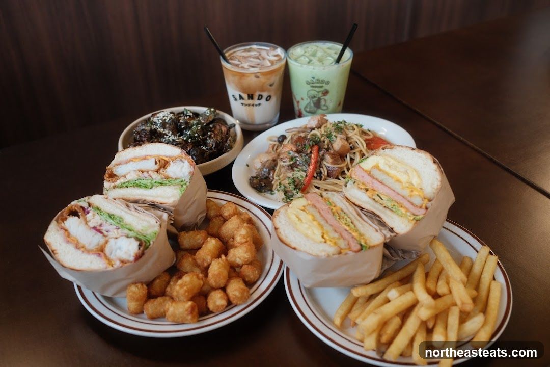 SANDO at New Tech Park (Japanese Sandwiches, Coffee, Craft Beer)