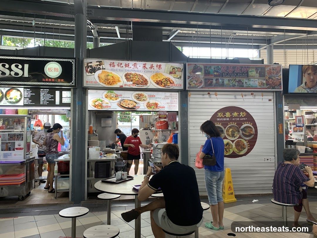 Food Stalls in a Market