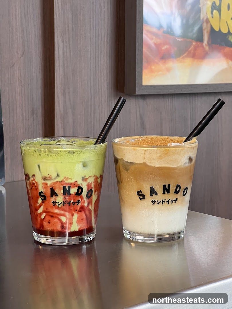Two Iced Drinks
