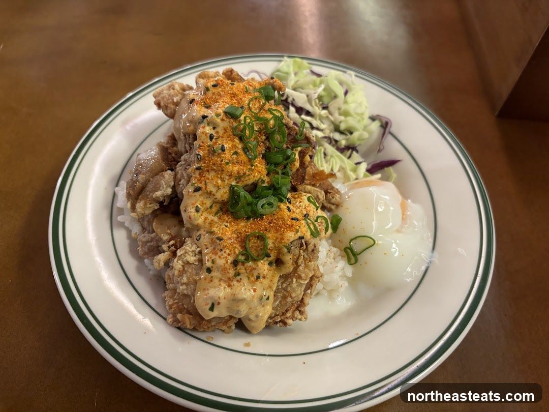 Fried Chicken Rice Bowl