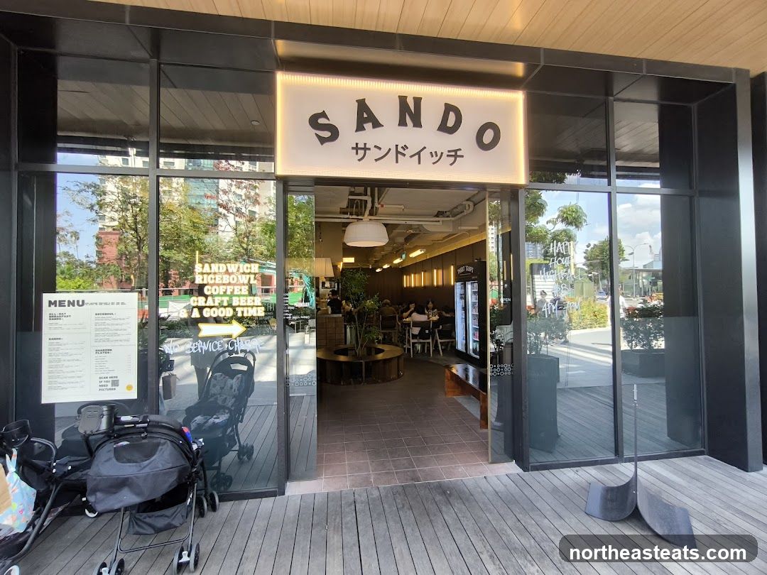 SANDO at New Tech Park (Japanese Sandwiches, Coffee, Craft Beer)