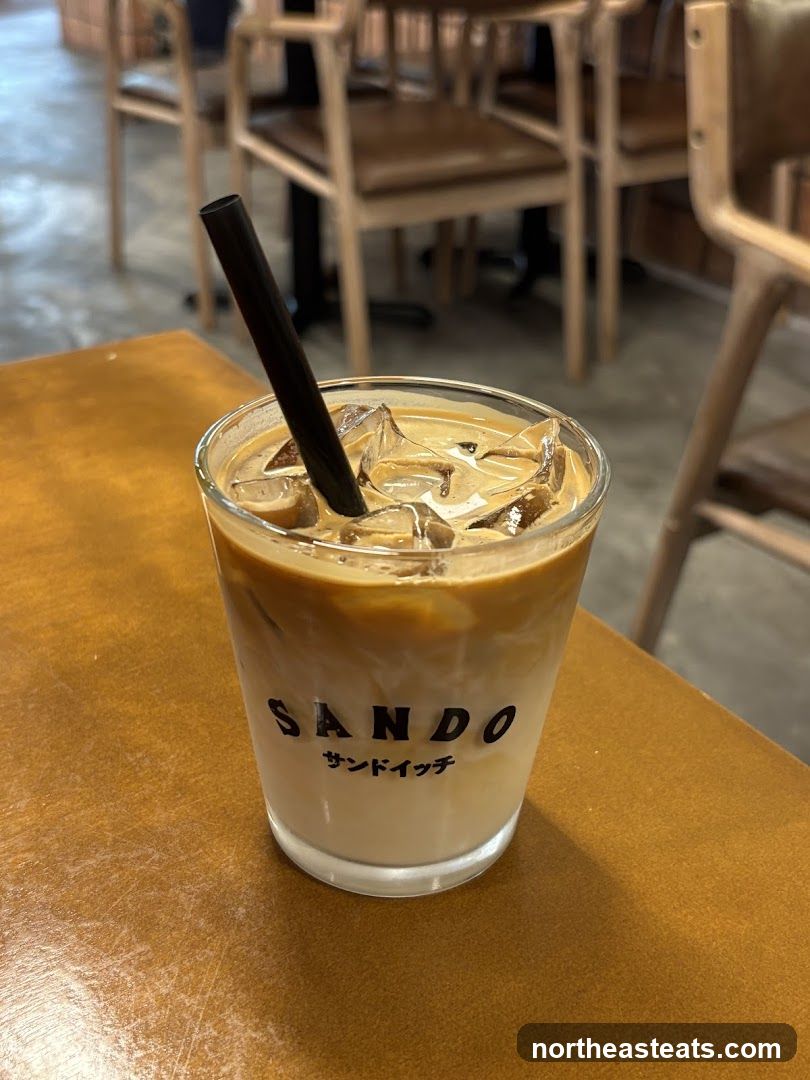 Iced Coffee with Logo