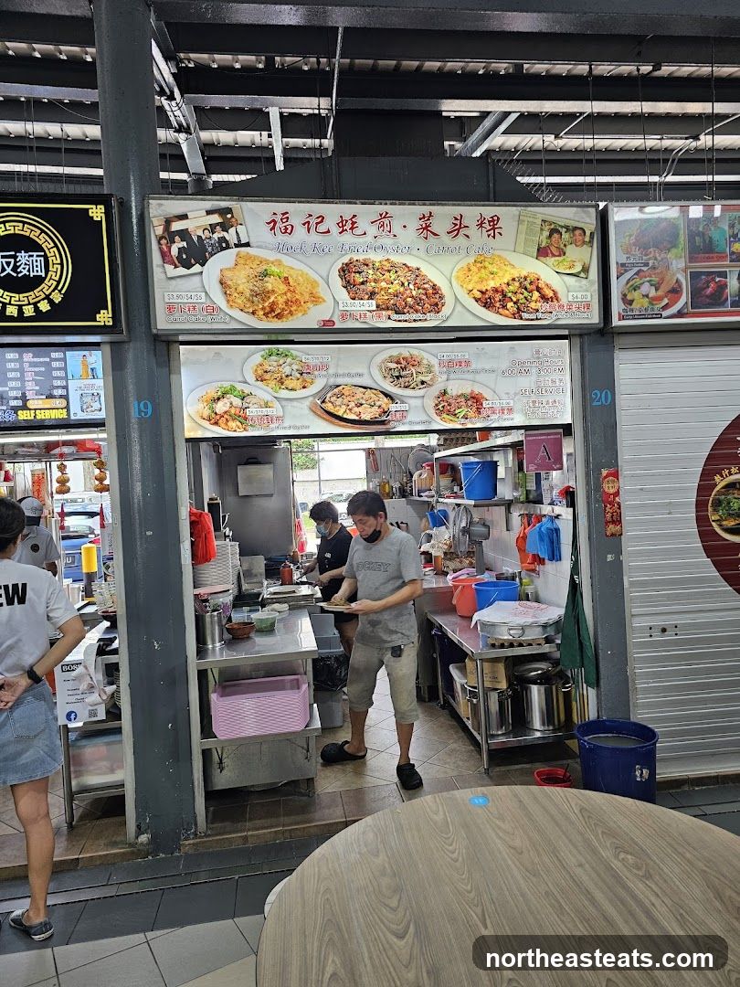 Food Stall with Menu Display