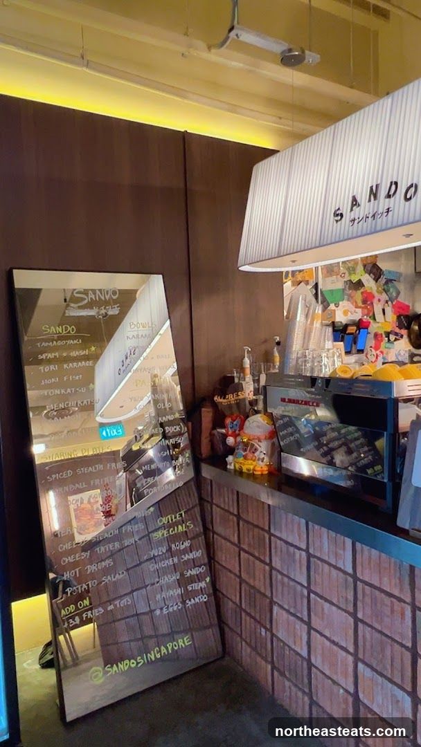 Sando Restaurant Interior