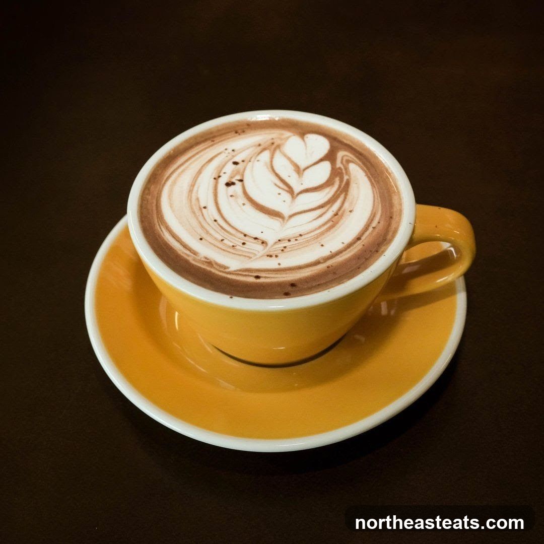 Hot Chocolate with Latte Art