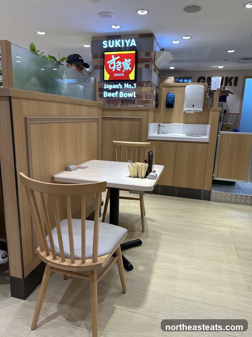 Sukiya Restaurant Interior