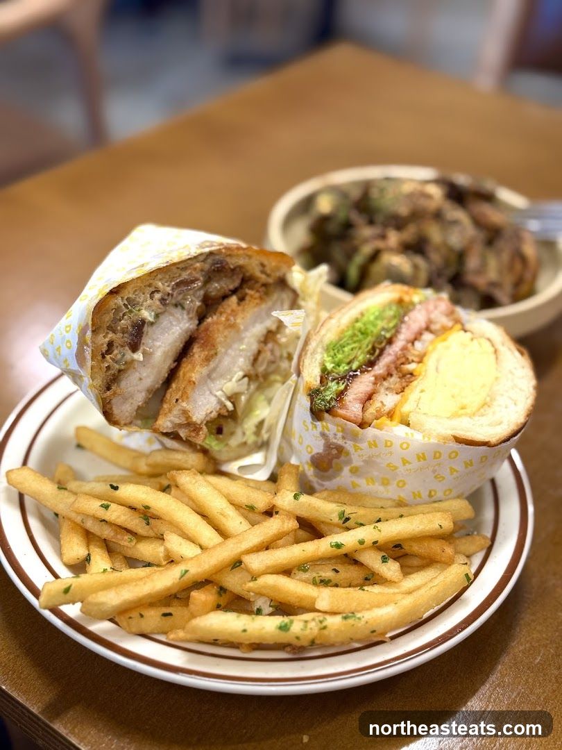 Sandwiches and Fries