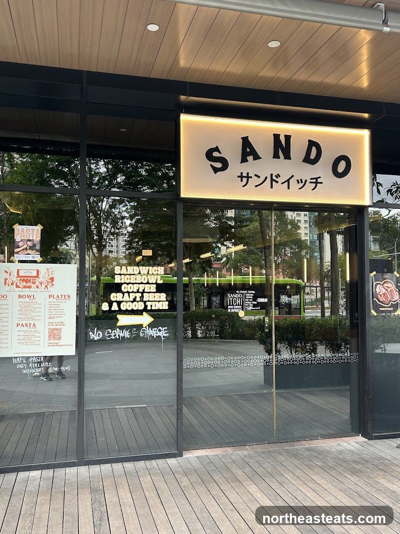 SANDO at New Tech Park (Japanese Sandwiches, Coffee, Craft Beer)